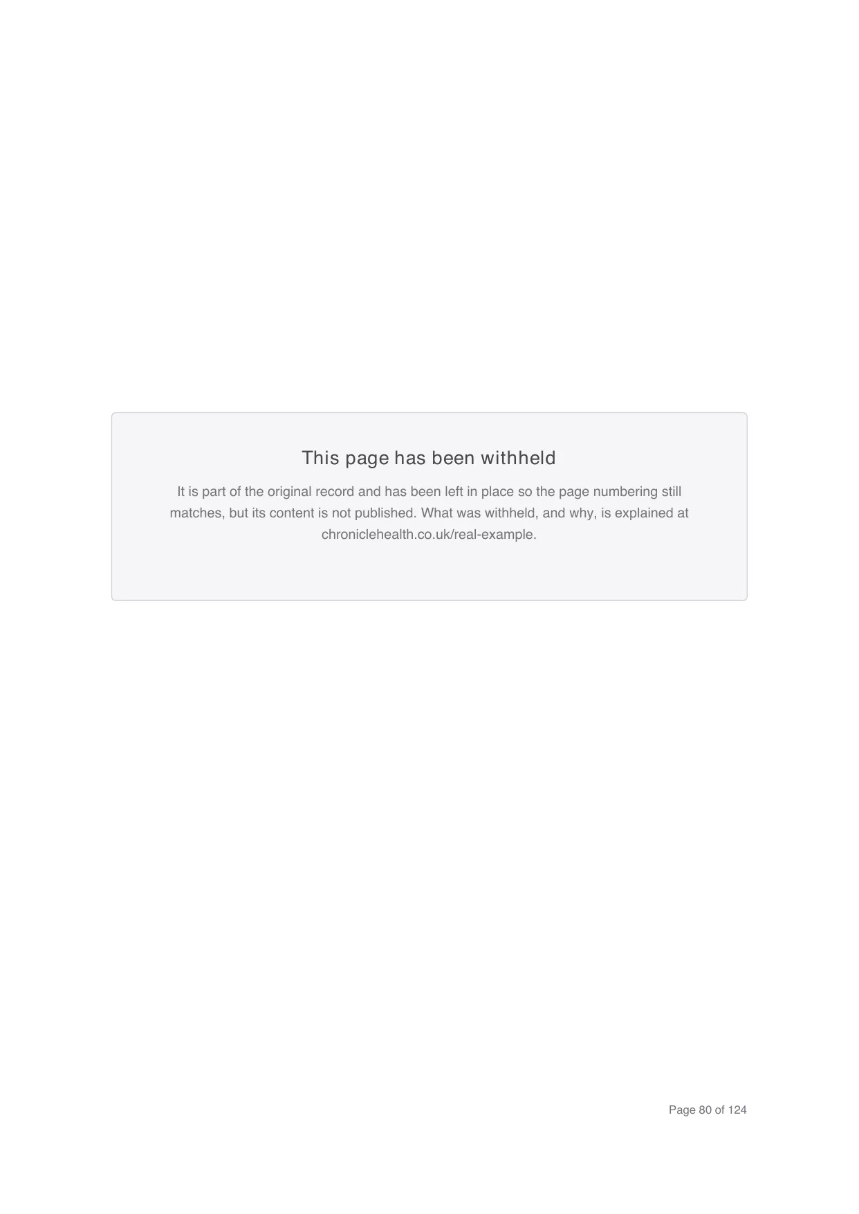 Page 80: withheld, shown as a placeholder so the numbering still matches